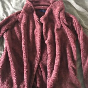 red sweater